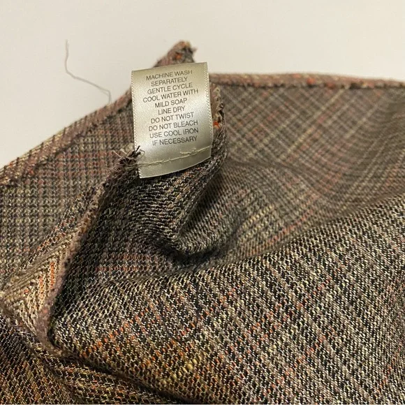 Christopher & Banks plaid skirt size 4 - Picture 7 of 9